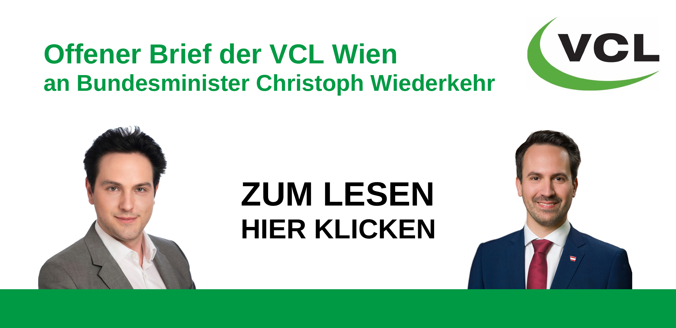 Offener Brief der VCL Wien an Bundesminister Wiederkehr